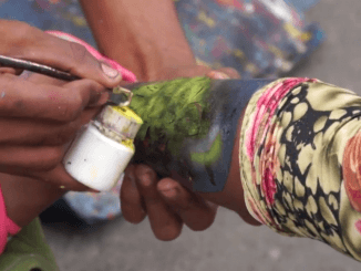 Los tatuajes en el carnaval