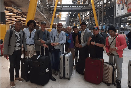 El Septeto Santiaguero en Biarritz