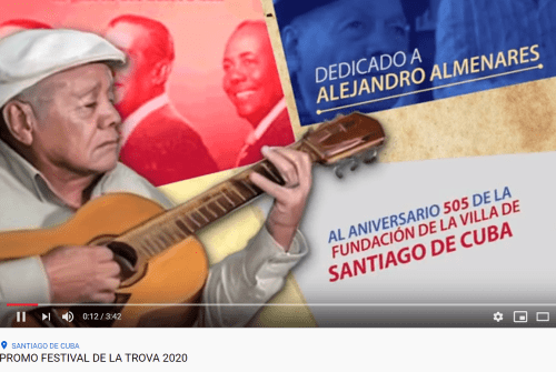 La edición del 2020 del Festival de la Trova «Pepe Sánchez» se pospone a causa del coronavirus