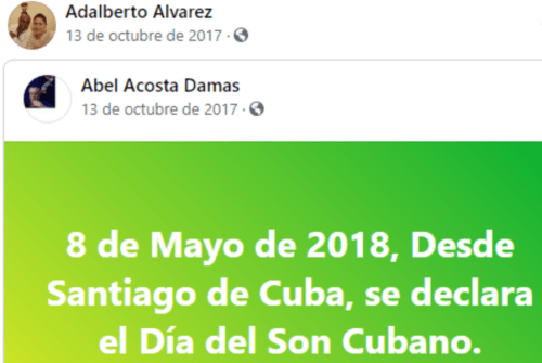 Programación del Día del Son cubano