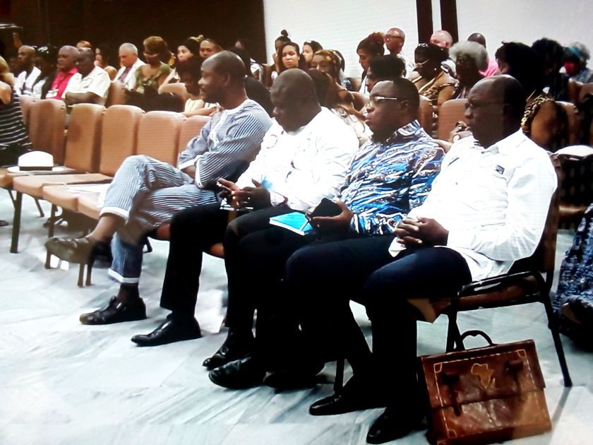 Diplomáticos africanos presentes en el Salón de los Vitrales de la Plaza de la Revolución Antonio Maceo Grajales 06
