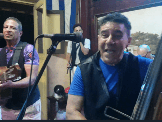 Asi llegó el apagón durante una actuación de Los Guanches