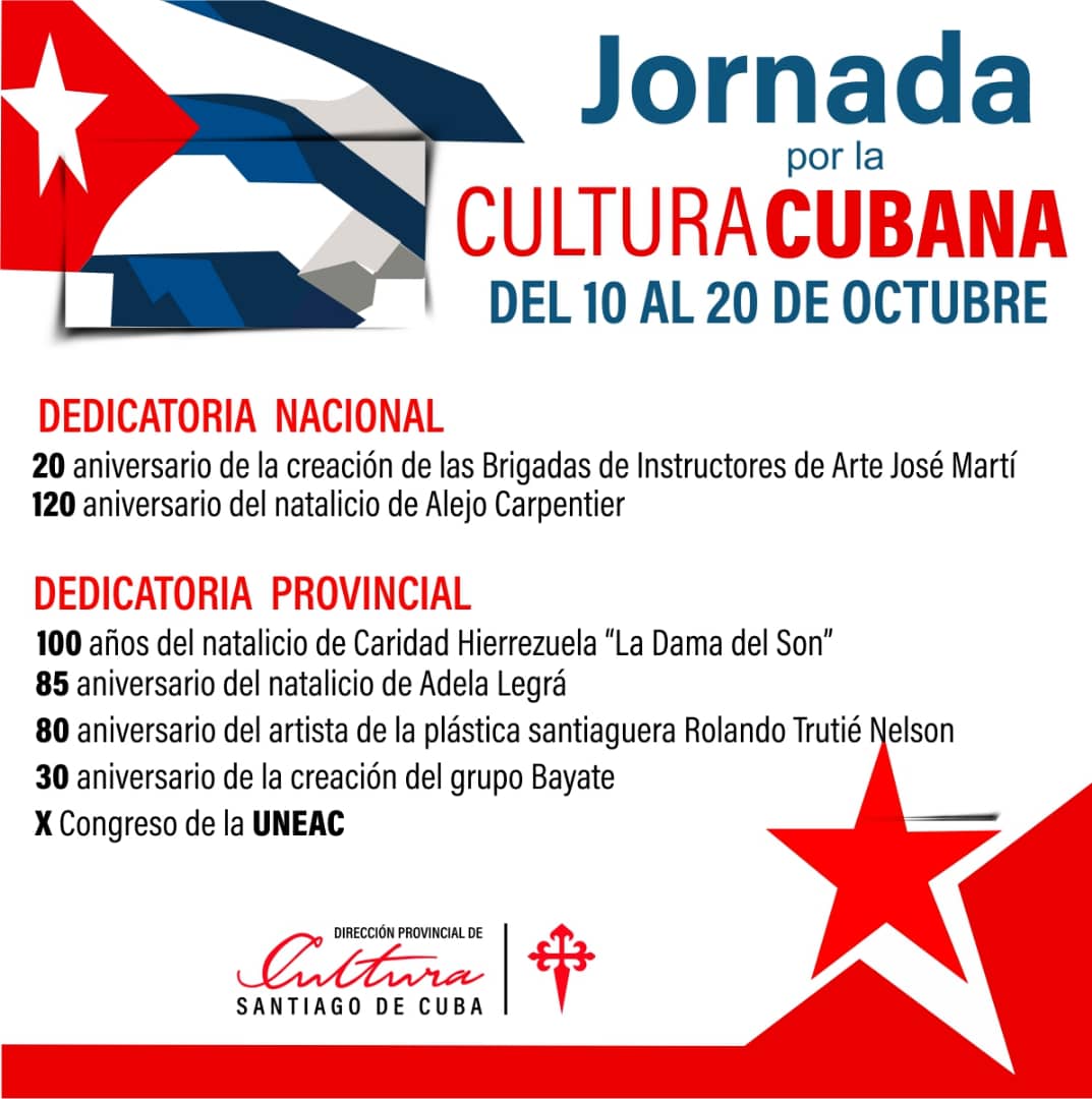 9 años de nuestro nacimiento en el Día de la Cultura