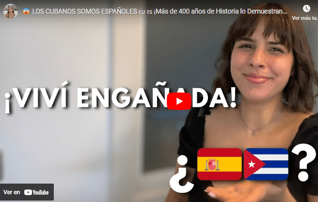 Lianet Brito @lianetbritodescubrió que durante mucho tiempo en Cuba le engañaron y al llegar a España lo ha descubierto