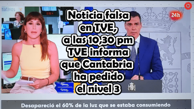 Noticia falsa en TVE ¿Es fiable la información de TVE? ¿Qué fuentes utiliza?