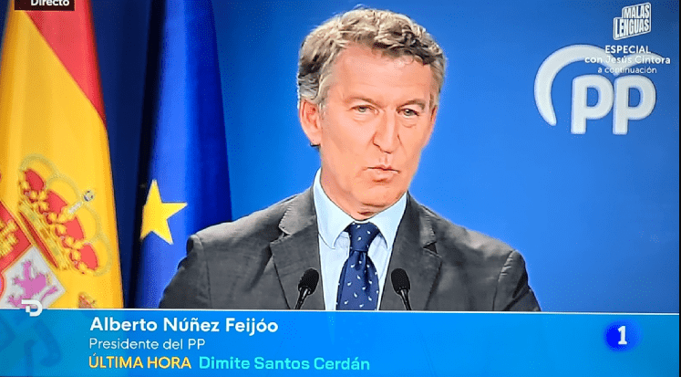 Feijoo pide a Sánchez su dimisión pero no presentará Moción de Censura, por ahora Feijoo pide a Sánchez su dimisión pero no presentará Moción de Censura, por ahora