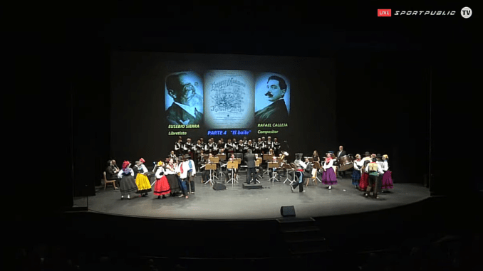Disfruta aqui en directo de la Gala del Floclore en el Palacio de Festivales