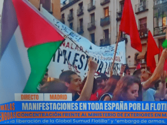 Toda España se moviliza contra el genocidio que Israel está realizando en Gaza
