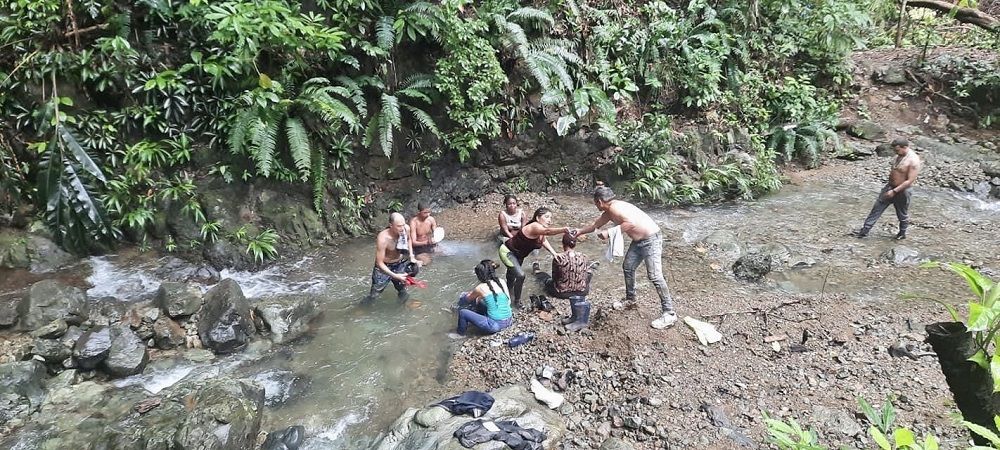 Cubanos en el Darién / Foto: Yosmel Barrios