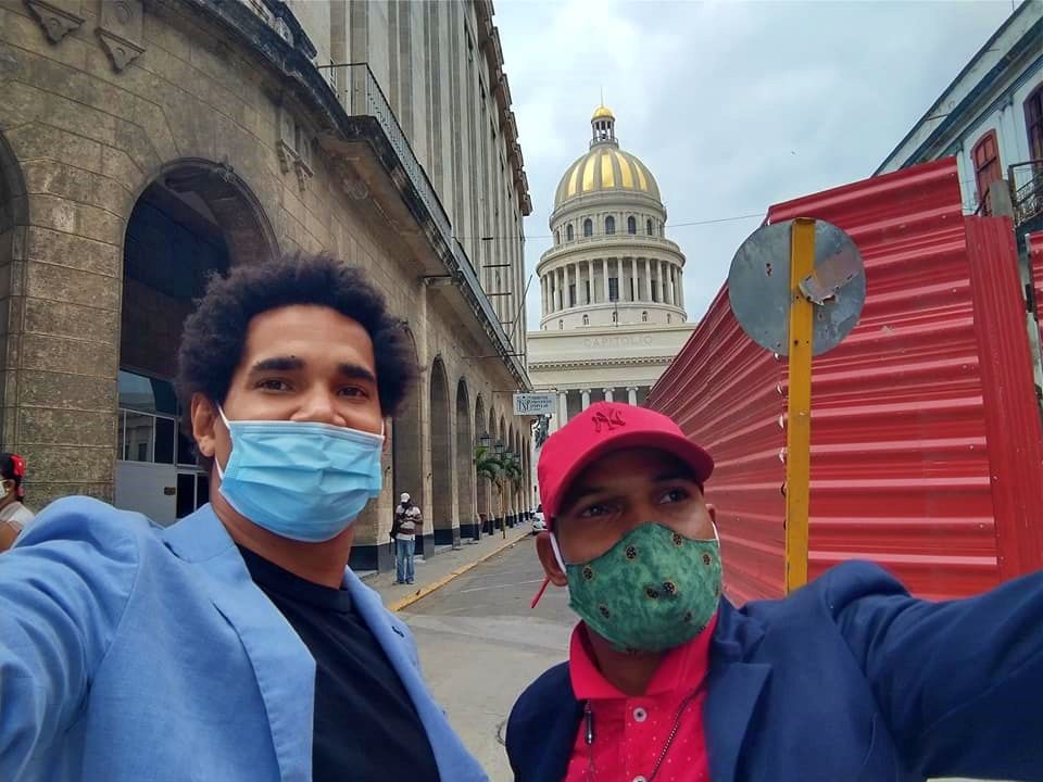 Luis Manuel Otero y Maykel Osorbo