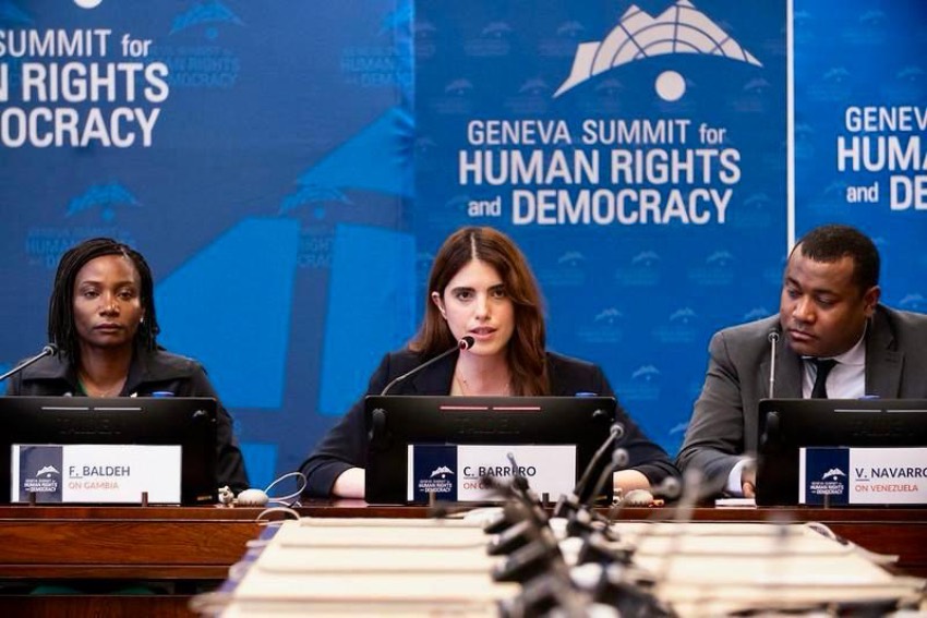Carolina Barrero, opositora cubana y directora ejecutiva de Ciudadanía y Libertad