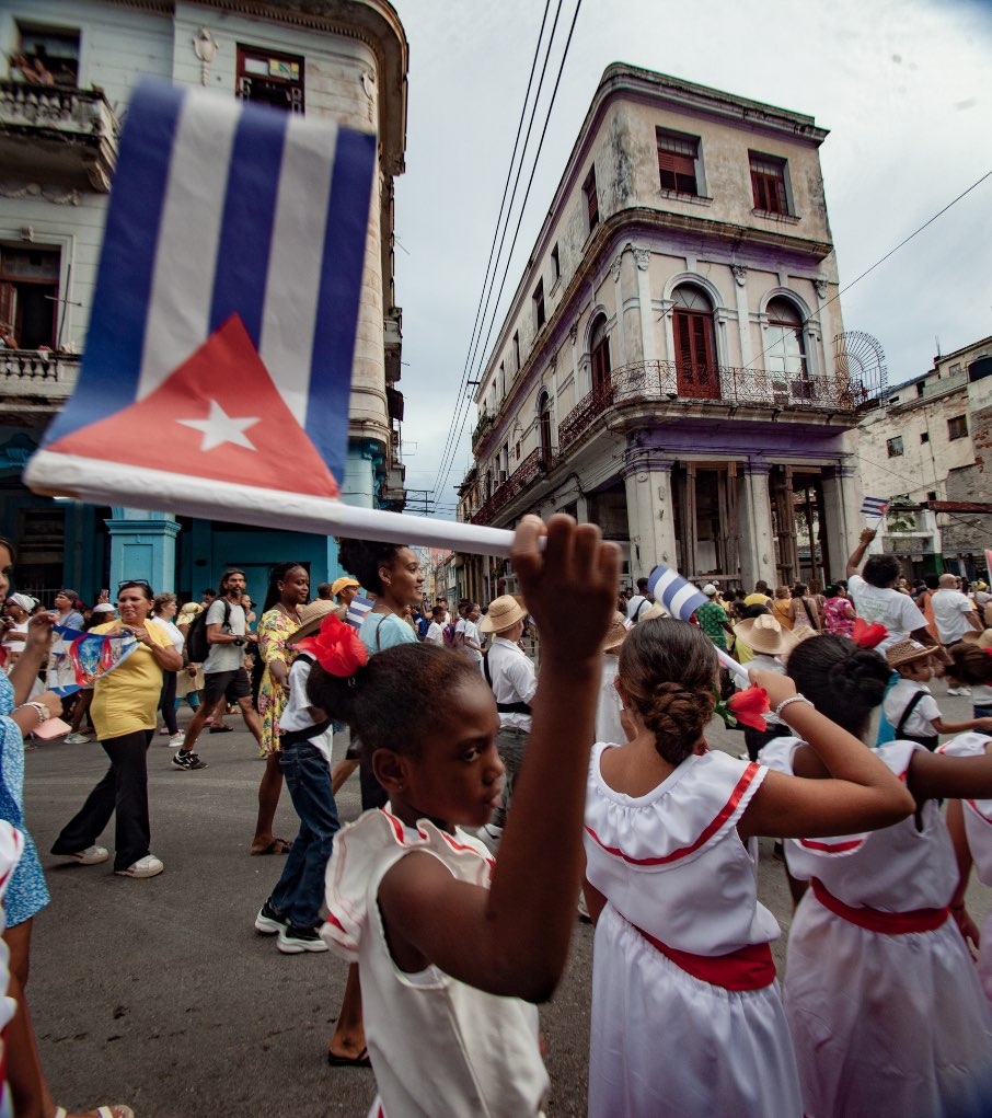 Niños de la catequesis. Celebración de la Virgen de la Caridad del Cobre; La Habana, septiembre de 2026