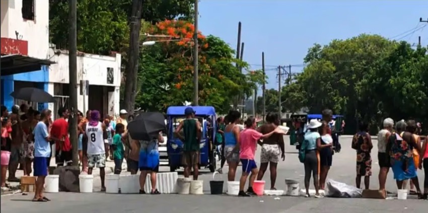Protesta en Mantilla, La Habana; julio de 2026